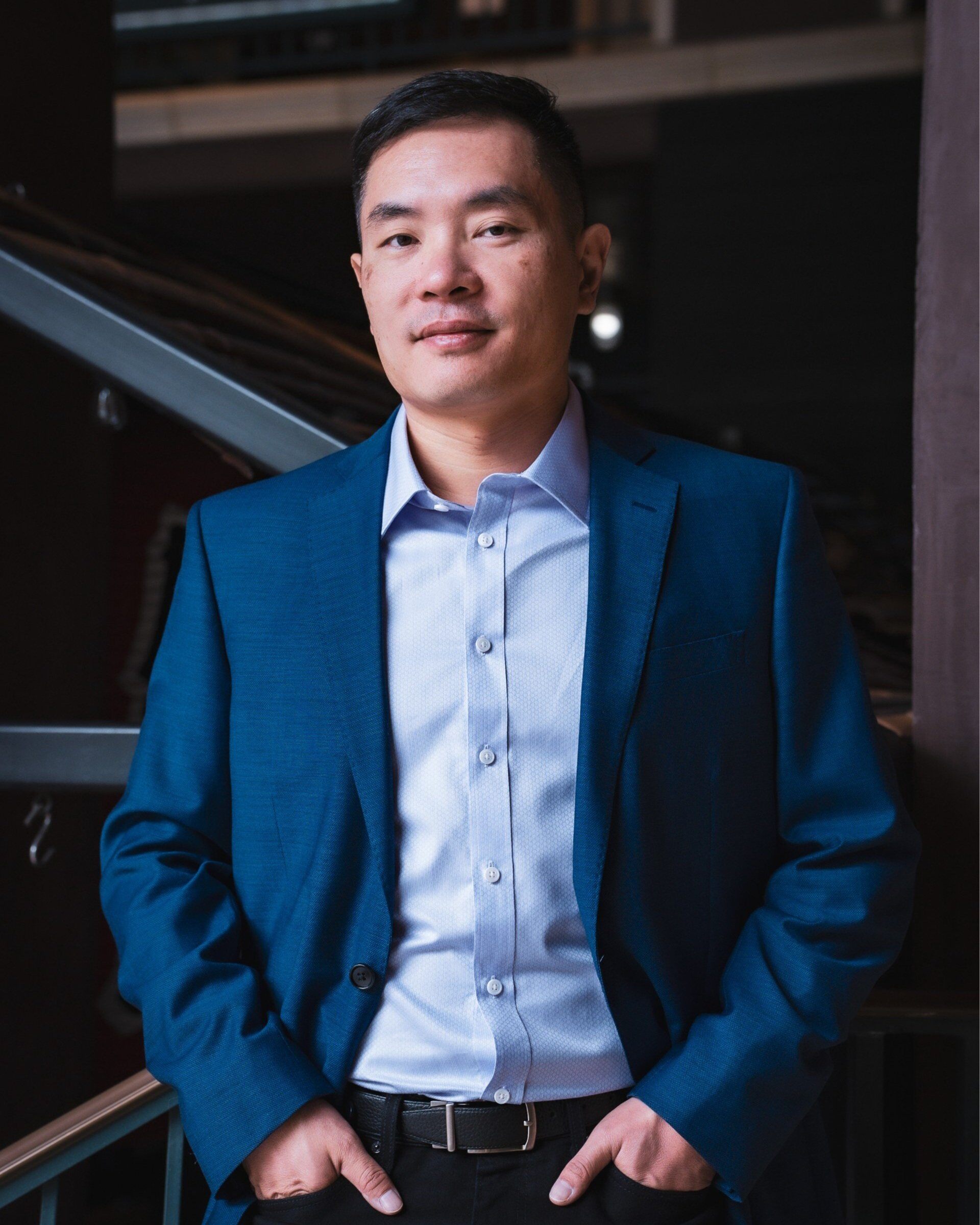 Jia Jiang Suit Jacket Standing Headshot